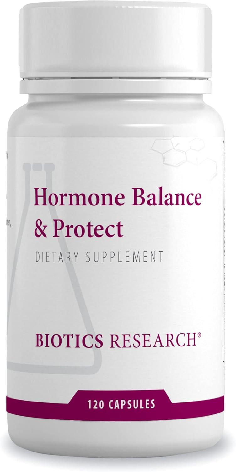 613iRC7TAmL._AC_SL1500_.jpg Biotics Research Hormone Balance and Protect - Formulated by Dr. Lindsey Devaki Berkson, Hormone Expert. PABA, Milk Thistle, Broccoli Seed Extract 120 Capsules