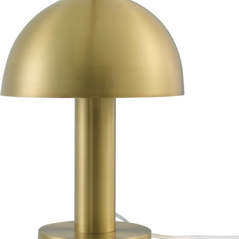 Globe Electric Novogratz x 65856 Olivia 12" Table Lamp, Matte Brass