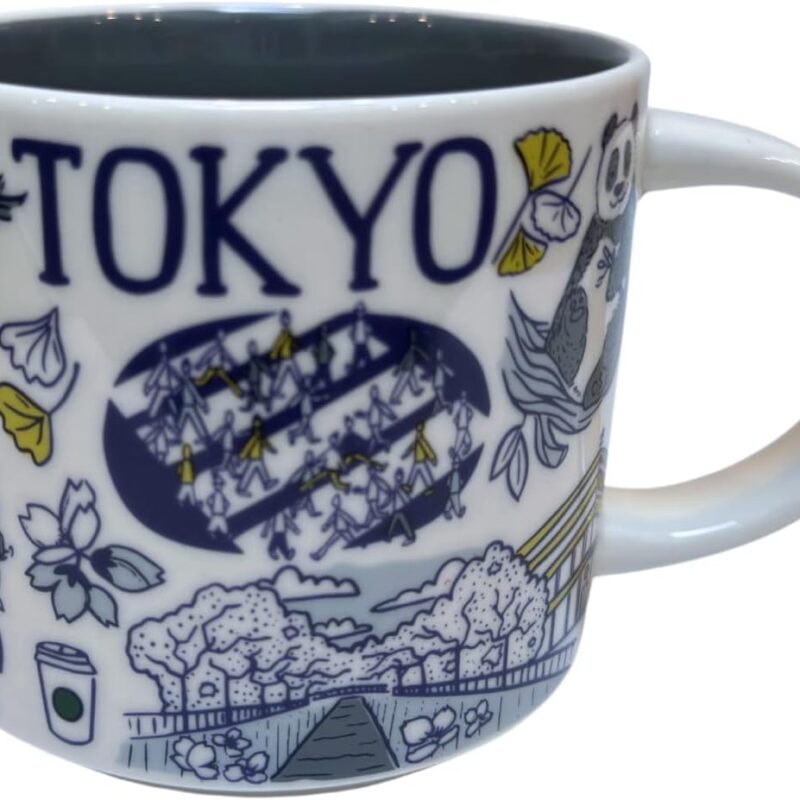Starbucks Been There Series Tokyo Ceramic Coffee Mug, 14 Oz