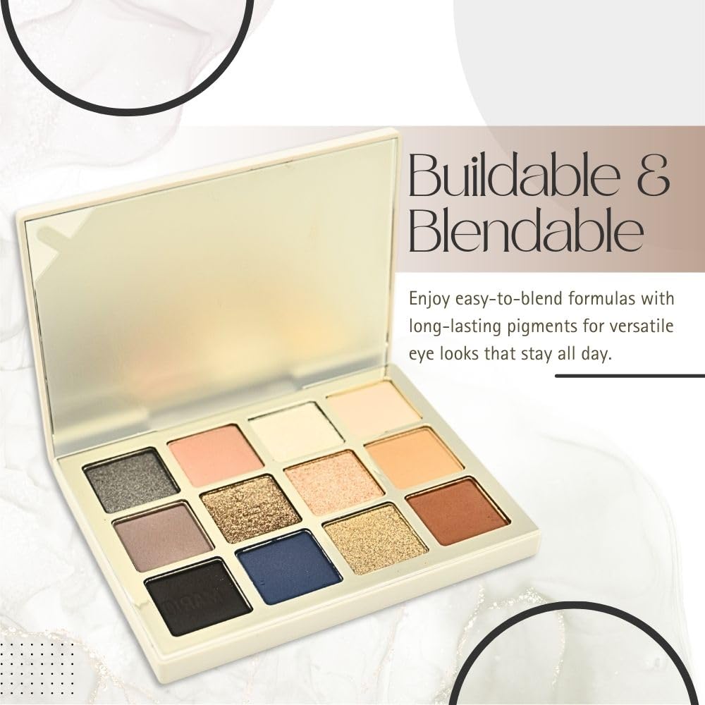 61Bjo2zqlLL._SL1000_.jpg Makeup By Mario Ethereal Eyes Eyeshadow Palette - Moonlight - Image 3