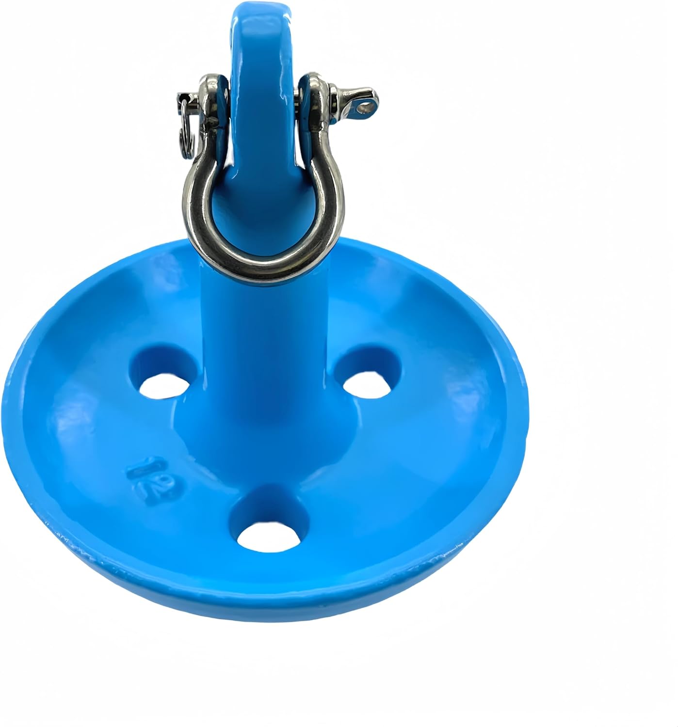 61EqbNH7AOL._AC_SL1500_.jpg Marine Mushroom Anchor Kit 12 lb Blue PE Coated Kayak Anchor Accessories with 50 ft Rope for Fishing Kayaks, Canoe, Jet Ski, SUP Paddle Board and Small Boats - Image 2