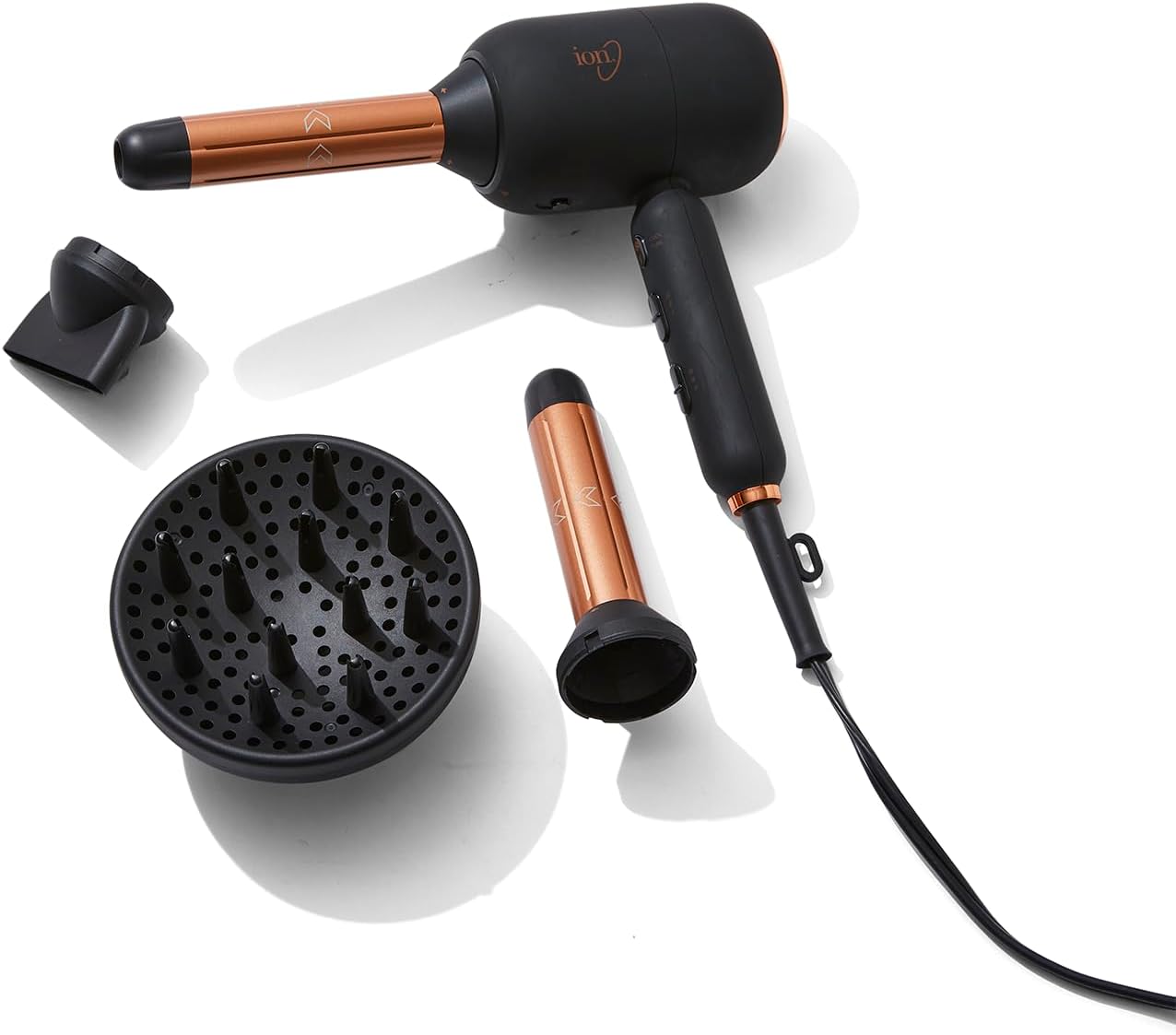 61J4pjrsmAL._AC_SL1500_.jpg ion Luxe 4in1 Autowrap™ Airstyler Interchangeable Hair Dryer & Curler for All Hair Types
