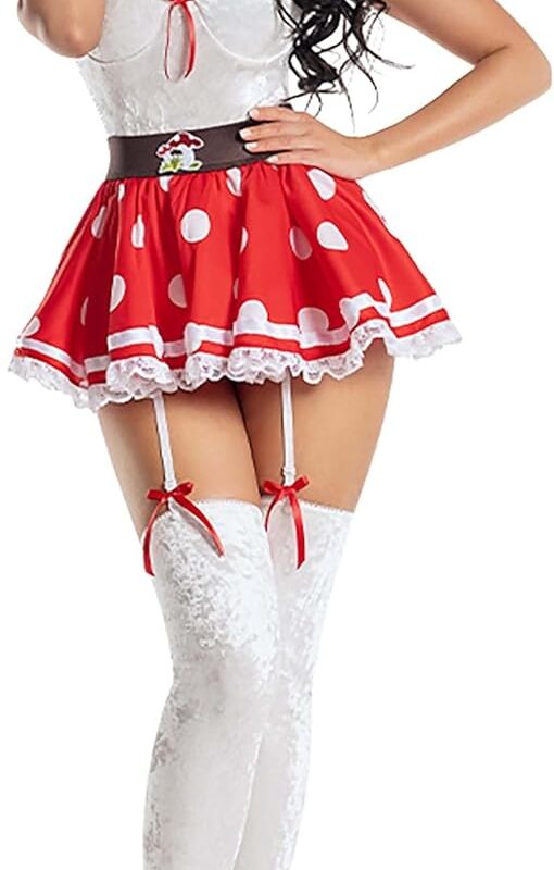 Party King Womens Women's Mushroom Cutie Costume