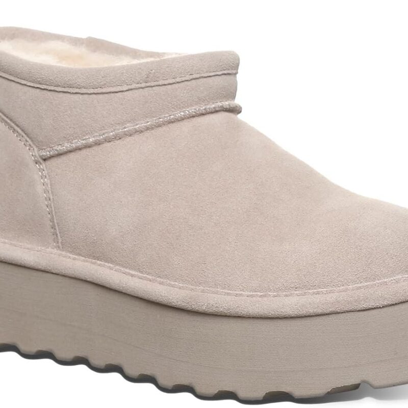 BEARPAW Women's Retro Super Shorty Boot | Women's Ankle Boot | Women's Slip On Boot | Comfortable Winter Boot | Multiple Colors & Sizes
