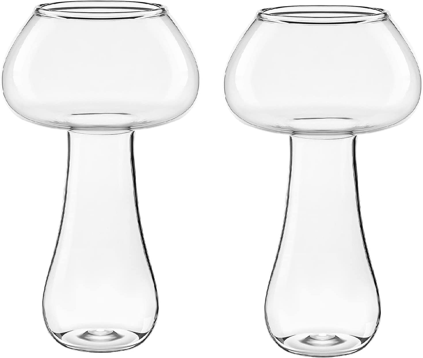61jtGOfOcFL._AC_SL1470_.jpg 2pcs Mushroom Cocktail Glass Creative Martini Glasses Novelty Drink Cup Wine Goblets Champagne Cups for Home Bar Party/4 Mugs