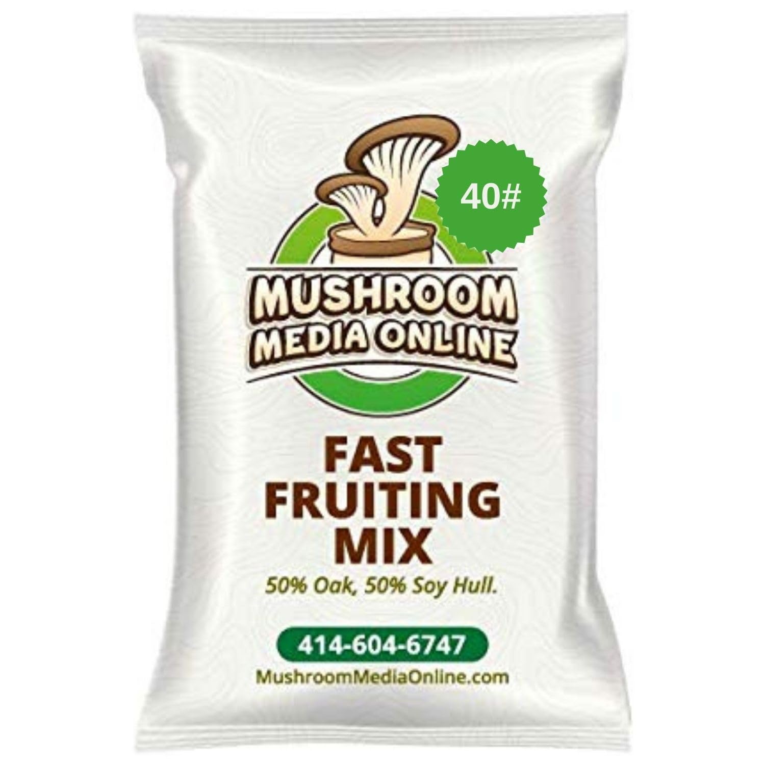 61lM-oOYz0L._SL1500_.jpg Fast Fruiting Pellets, aka Masters Mix (50% Oak and 50% Soy) - Ideal and Fast-Growing Substrate for Mushroom Cultivation, Oyster Mushrooms, Shiitake, and More (120, Pounds) - Image 2