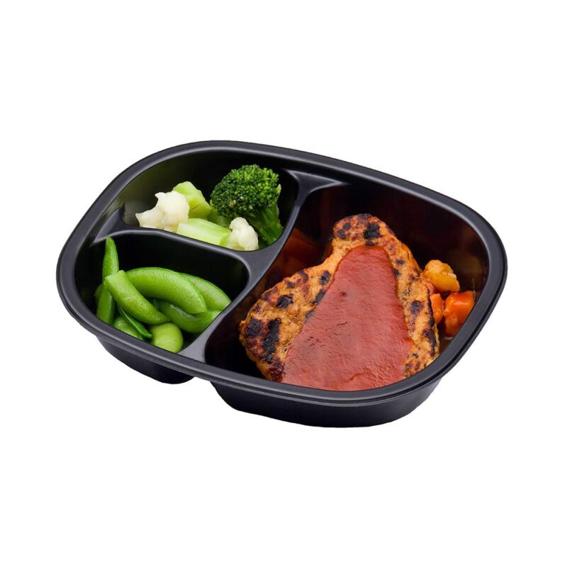Golden Gourmet Charbroiled Pork Patty Mashed Potatoes with Mushroom Gravy, 12 Ounce -- 20 per case.
