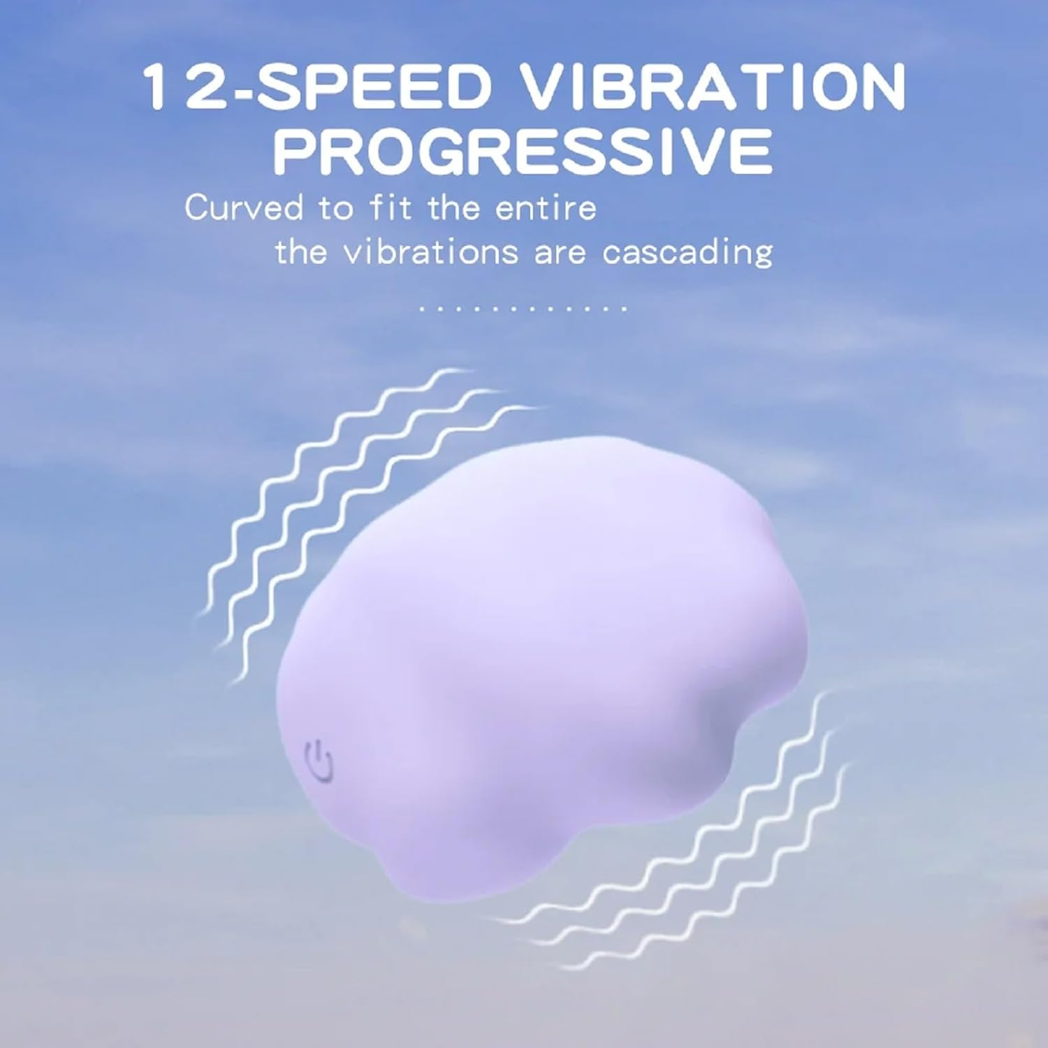 61xWFXeKQ6L._AC_SL1500_.jpg Mushroom-Shaped Night Light & Shoulder Massager - 12 Vibration Modes, 6-Speed Relief, IPX6 Splashproof, Portable Cordless Design with Charging Case (Silicone+ABS, 45-90Min Use) (Purple) - Image 3