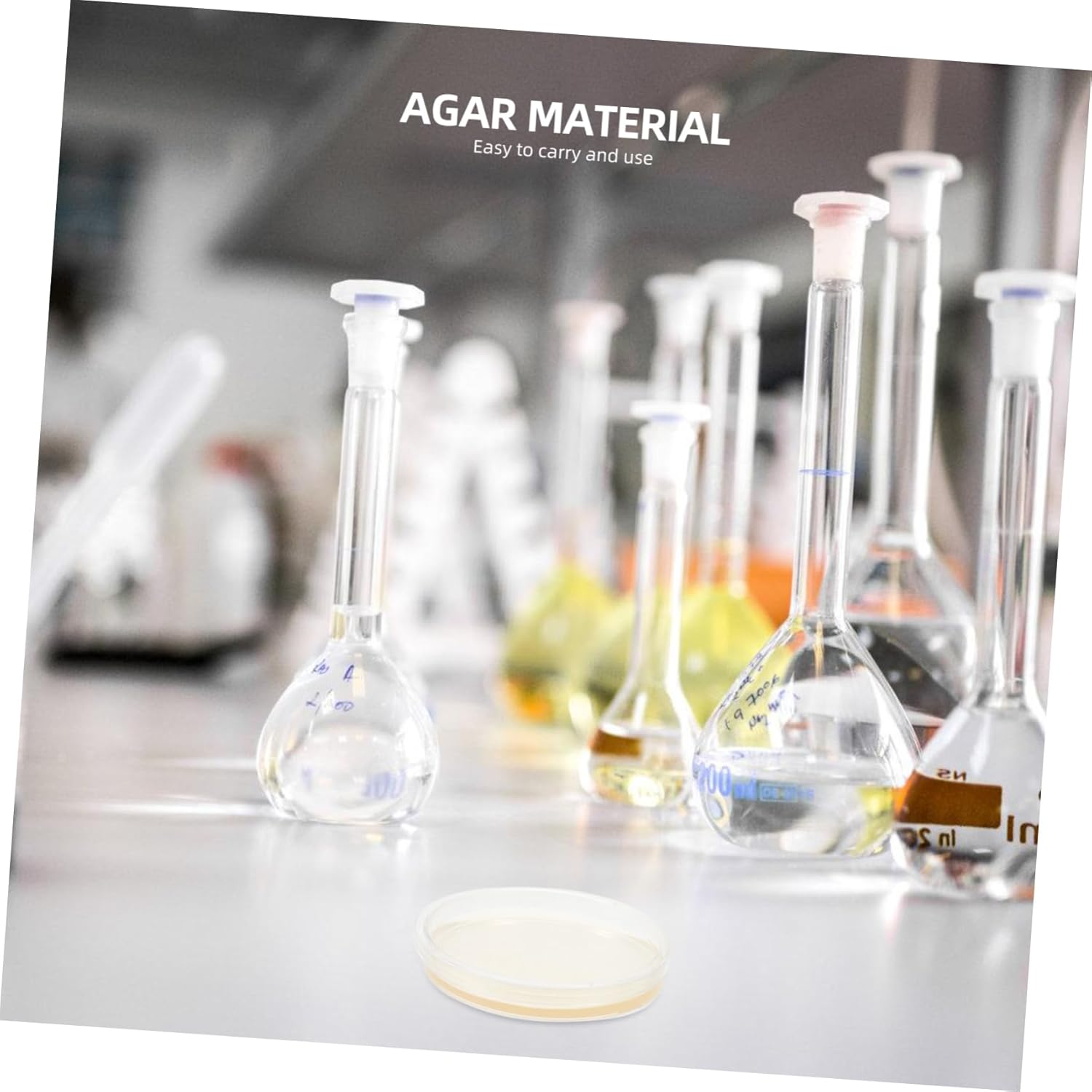 711xXC04KFL._SL1500_.jpg Gatuida 5sets Portable Nutrient Agar Petri Dishes Agar Plates for Tissue Fair Projects 10pcs*5 - Image 7