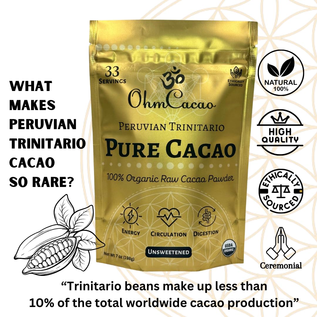 71DtM0uTSAL._SL1080_.jpg OhmYes Essentials Duo: 1111 Mushroom Coffee & Pure Cacao - 100% Organic - Image 5