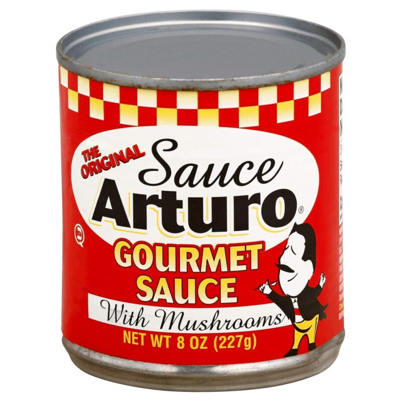 Arturo Original Gourmet Sauce with Mushrooms, 8-Ounce Cans (Pack of 24)