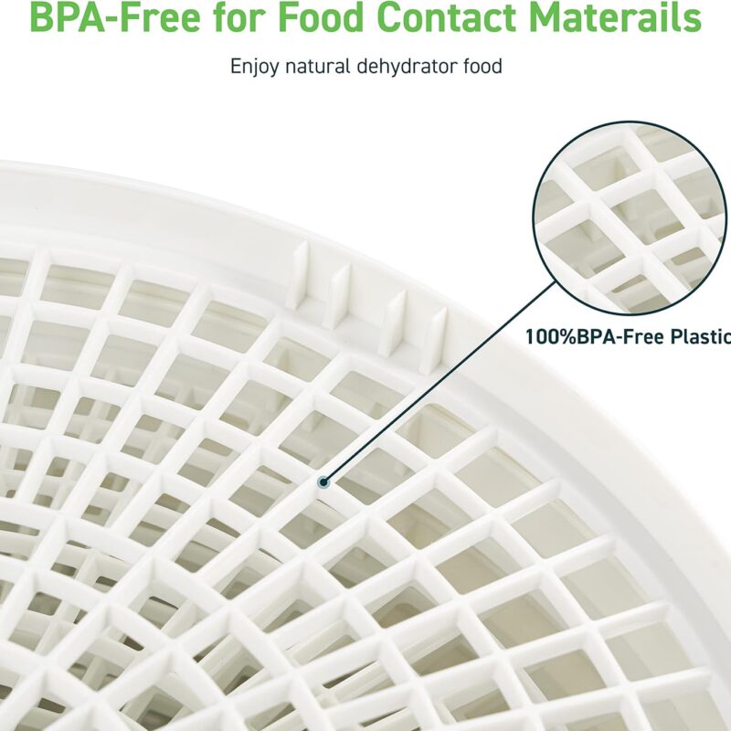 COSORI Food Dehydrator, Expend to 7 Trays, Small BPA-Free Dryer with Adjustable Space, 50 Free Recipes for Jerky, Fruit, Meat, Dog Treats, Herbs, Vegetable, Mushrooms, and Egg