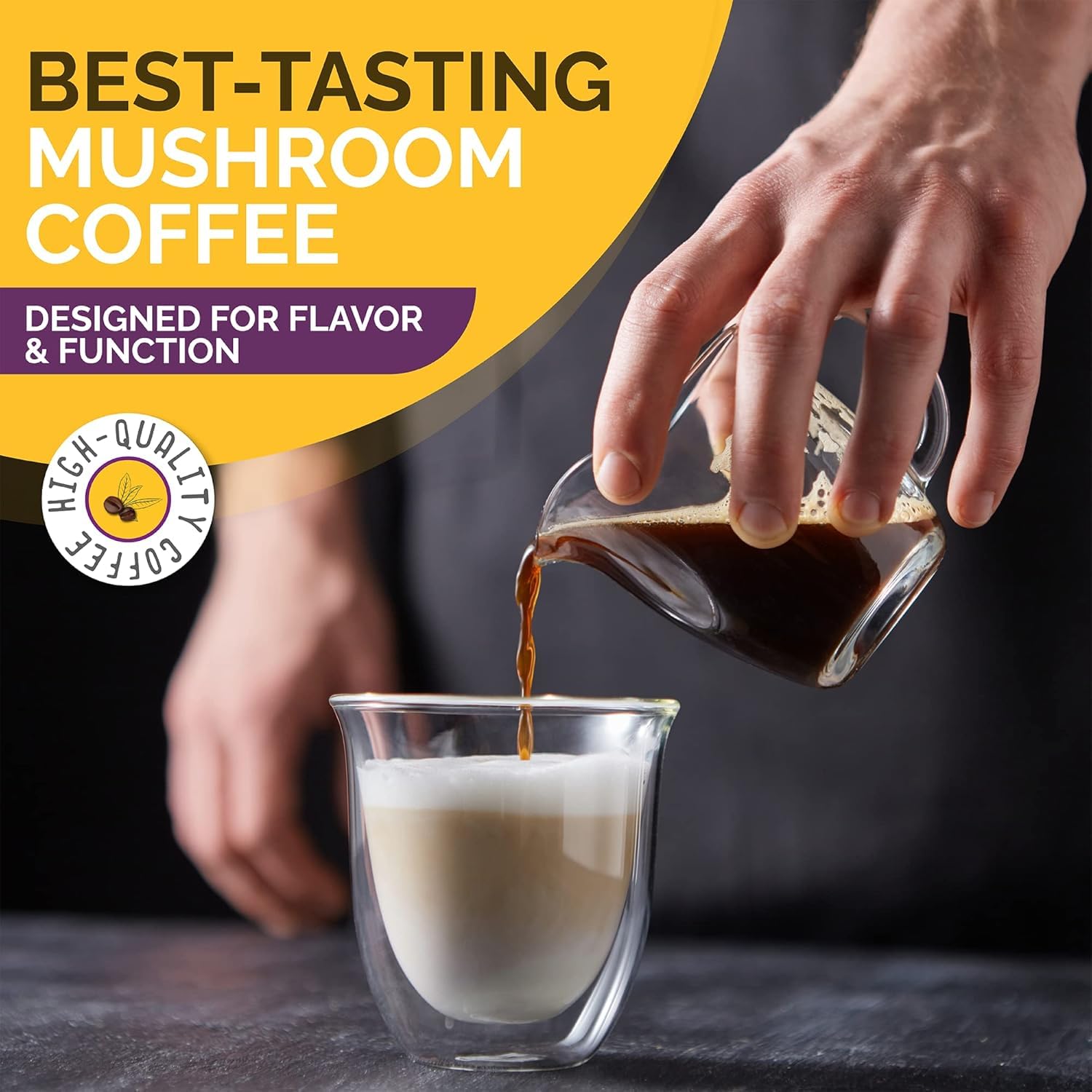 71IycQ9H3mL._SL1500_.jpg Grateful Earth Mushroom Coffee Bundle, Instant Coffee with Cinnamon, Turmeric, Lion’s Mane Mushrooms, L-Theanine, Chaga, Super Brain Blend For Energy & Immune Support, Dairy & Gluten Free, 2 Bags, 40 - Image 9