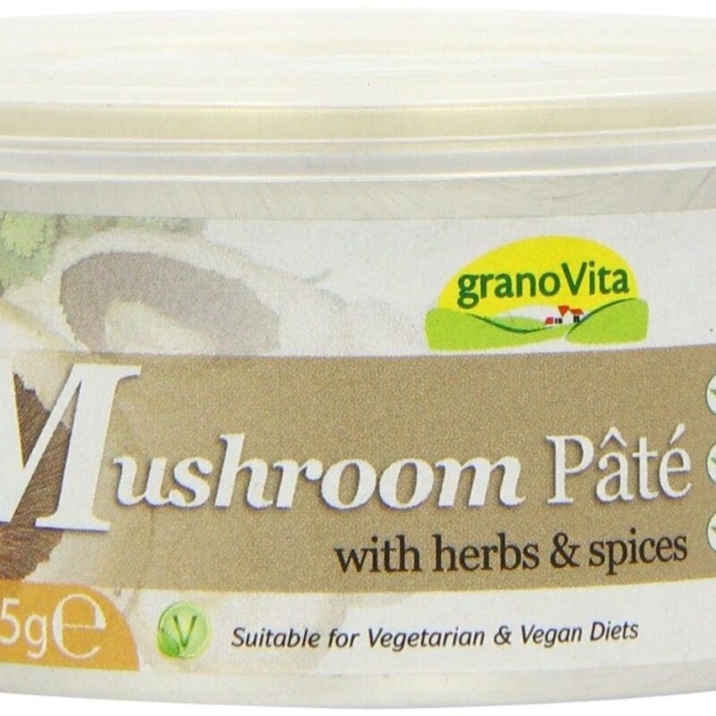 Granovita Mushroom Pate in Tin 125g (Pack of 6)