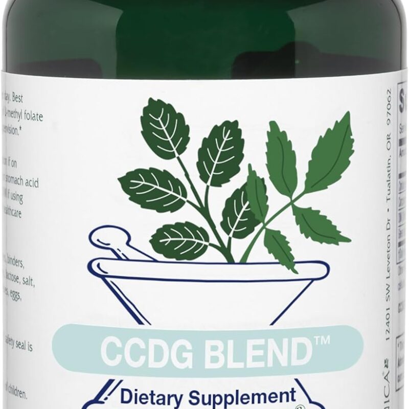 Vitanica CCDG Blend, Immune Support, DIM Supplement 200mg, Turkey Tail Mushroom, Turmeric, Green Tea, Vegan, 90 Capsules