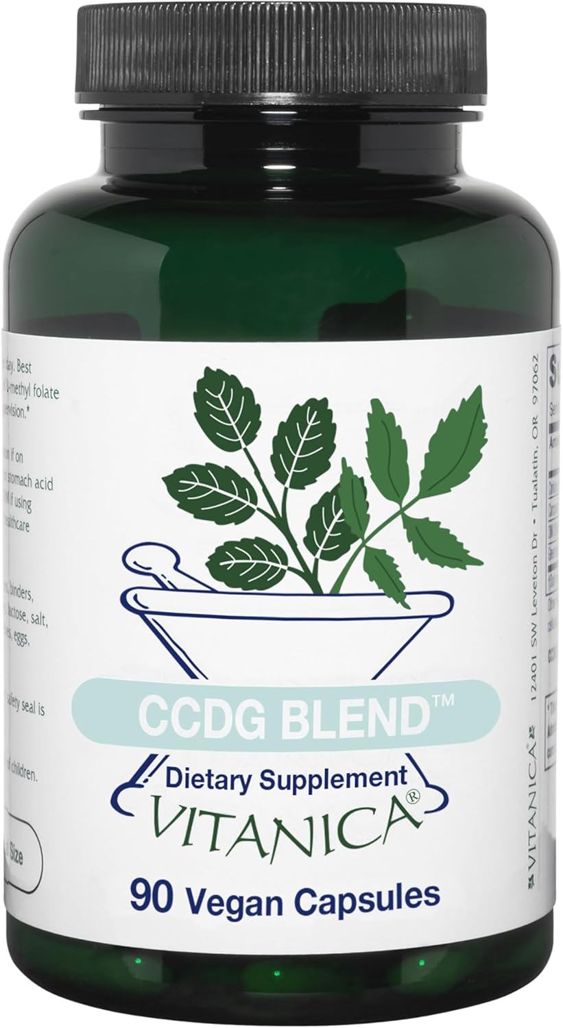 71NEOoBa6SL._AC_SL1500_.jpg Vitanica CCDG Blend, Immune Support, DIM Supplement 200mg, Turkey Tail Mushroom, Turmeric, Green Tea, Vegan, 90 Capsules