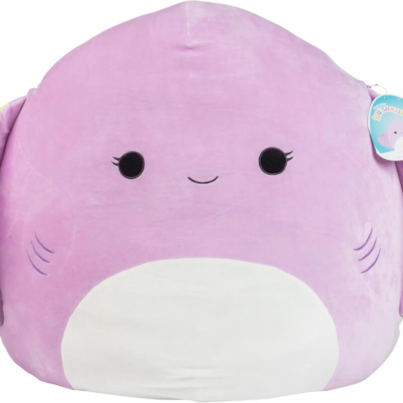 Squishmallows Original 34-Inch Jumbo Stingray - Official Jazwares Large Pillow Plush - Collectible Soft & Squishy Stingray Stuffed Animal Toy - Add to Your Squad - Gift for Kids, Girls & Boys