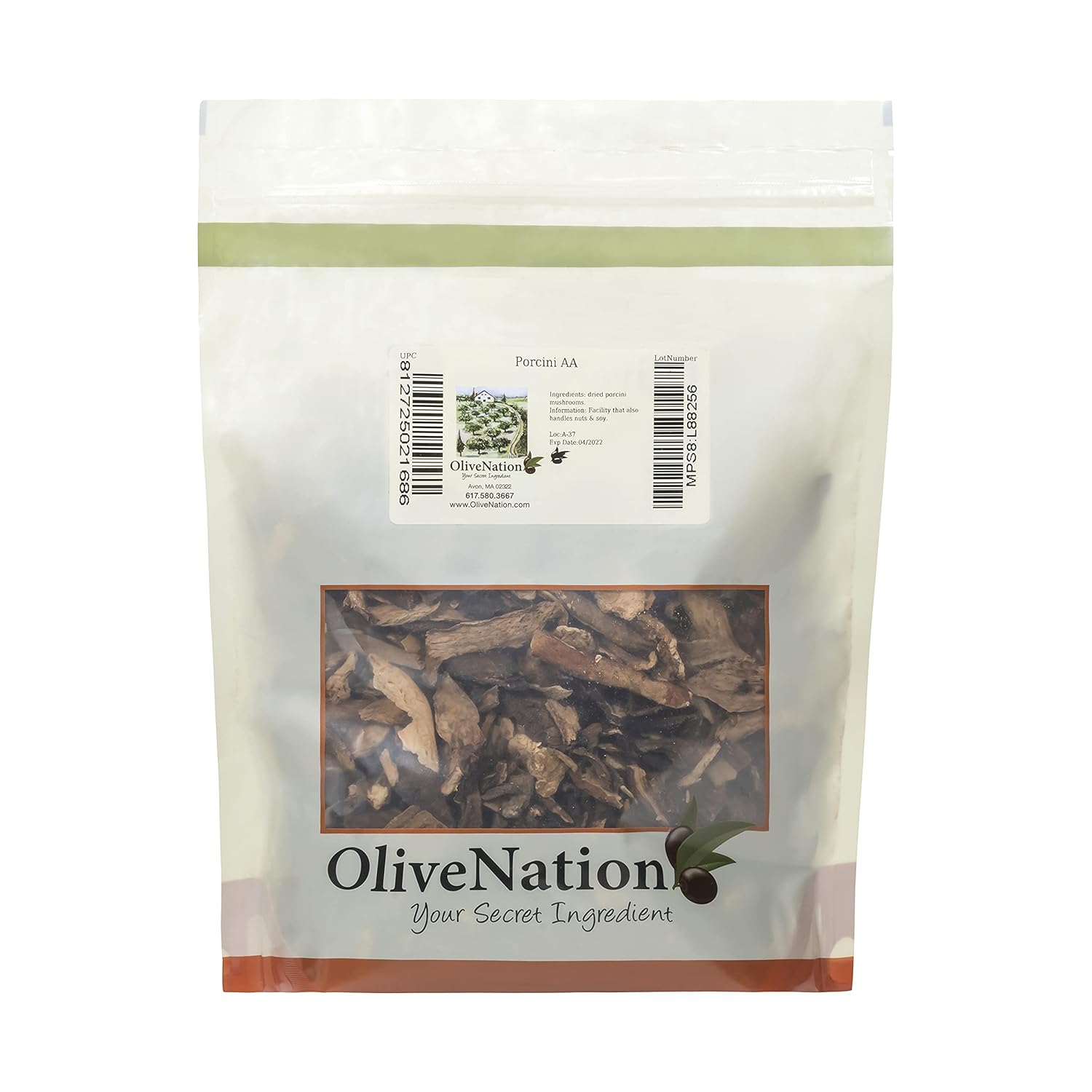 71UVprAGCxS._SL1500_.jpg OliveNation Porcini Mushrooms - Grade Super Premium AA 8 ounces - Image 2