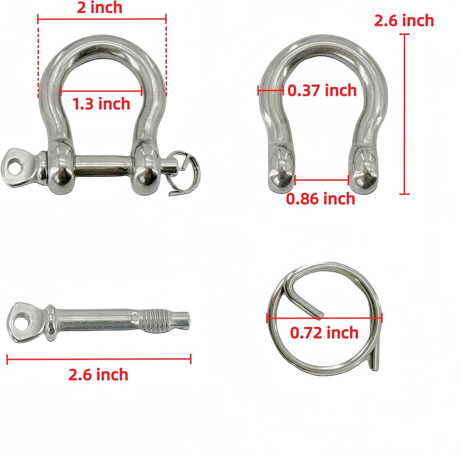 71a9O0elDCL._AC_SL1500_.jpg Marine Mushroom Anchor Kit 12 lb Blue PE Coated Kayak Anchor Accessories with 50 ft Rope for Fishing Kayaks, Canoe, Jet Ski, SUP Paddle Board and Small Boats - Image 5