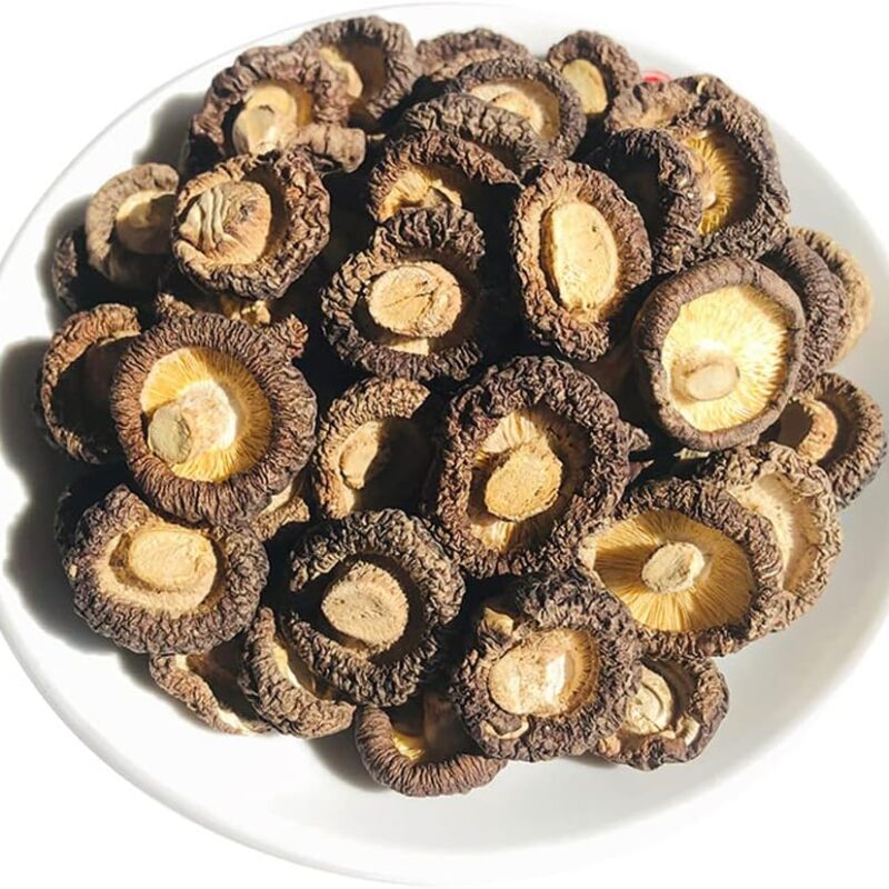 Dried Shiitake Mushrooms Dried Shiitake Mushrooms for Cooking Dried Organic Whole Shiitake Mushrooms Shiitake Xiang gu (1000 G)