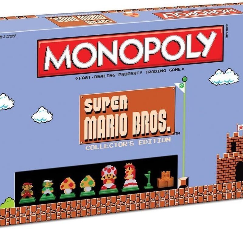 Monopoly: Super Mario Bros Collector's Edition Board Game