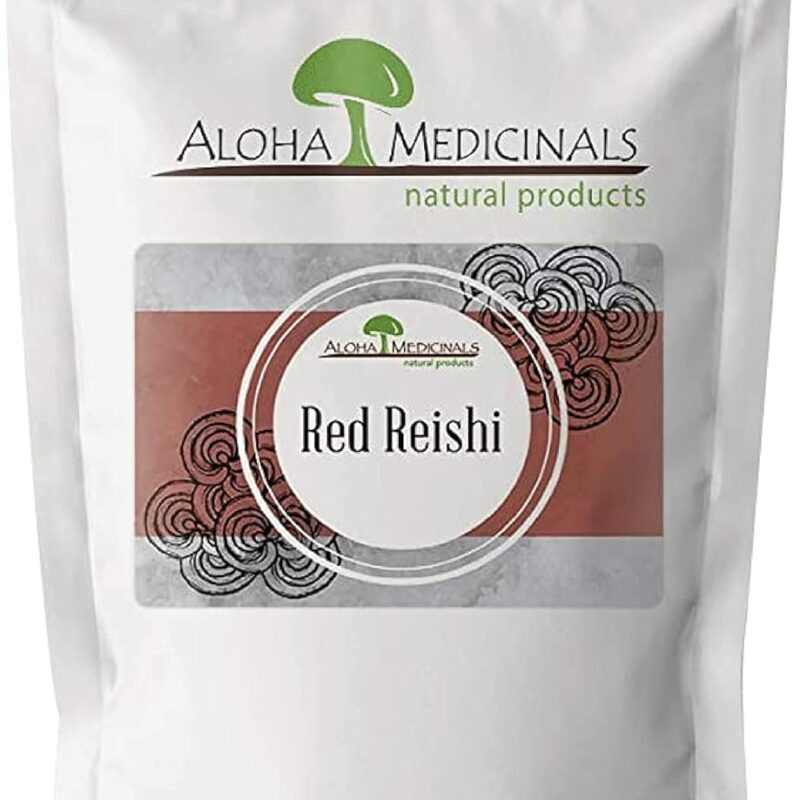 Red Reishi, Organic Mushrooms Supplement, Improves Immune Health, Bag of 1 kg Powder