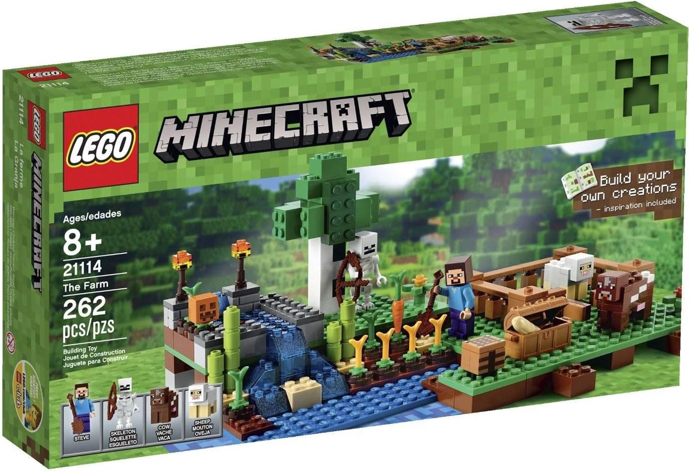 71mPkGiJmrL._AC_SL1500_.jpg LEGO Minecraft 21114 The Farm - Image 6