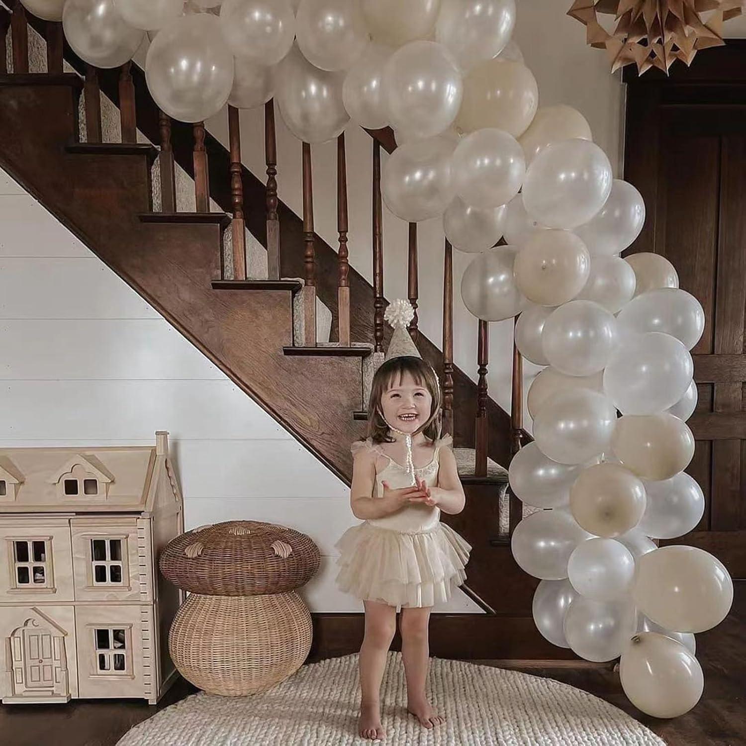 71o6WjQRr-L._AC_SL1500_.jpg Natural Handmade Rattan Mushroom Storage Basket with Lid, Mushroom Shape Decorative Wicker Woven Basket for Fruit、Baby Toys、Bathroom Laundry Dirty Clothes - Image 5