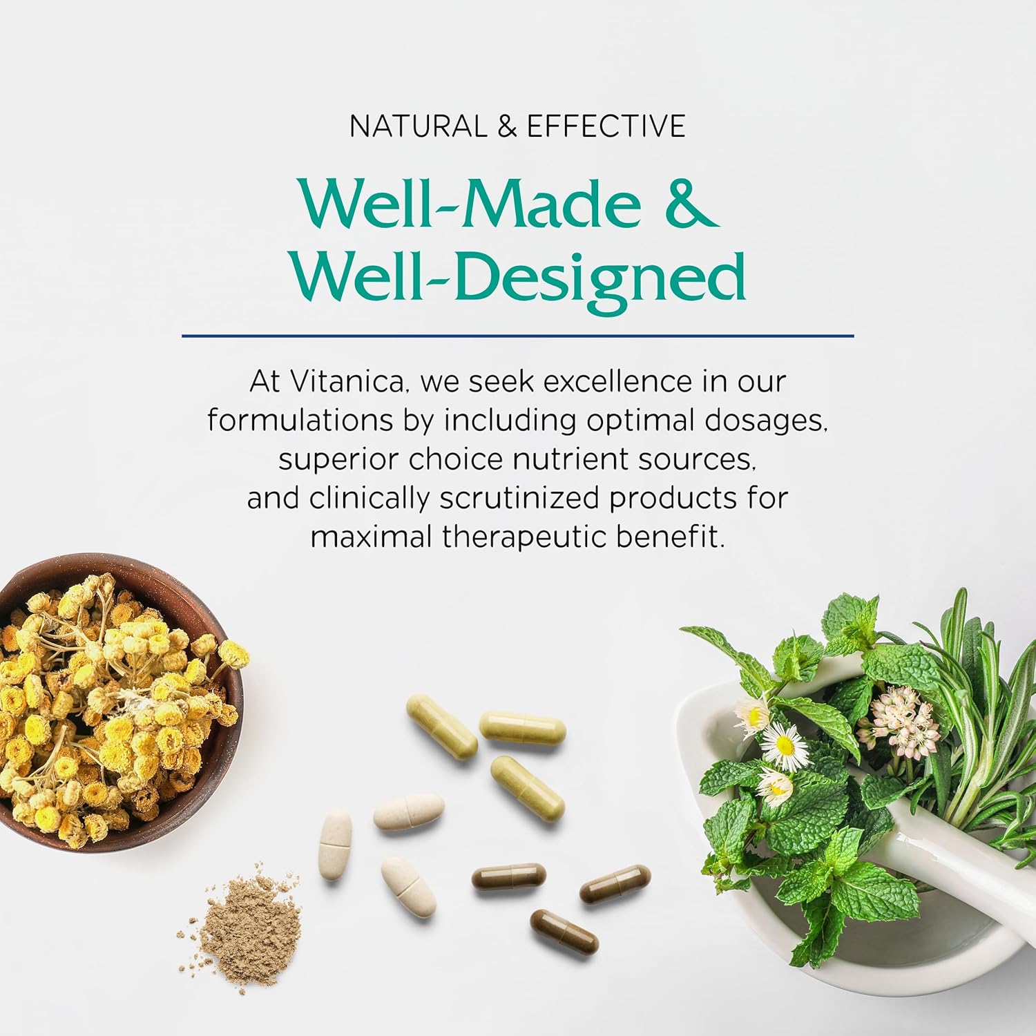 81680M5OkL._AC_SL1500_.jpg Vitanica CCDG Blend, Immune Support, DIM Supplement 200mg, Turkey Tail Mushroom, Turmeric, Green Tea, Vegan, 90 Capsules - Image 6