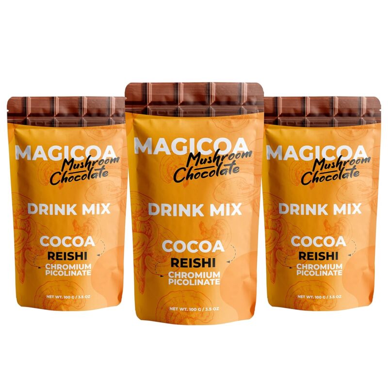 Magicoa | Cocoa Drink Mix | 3.50 Oz | Pack of 3