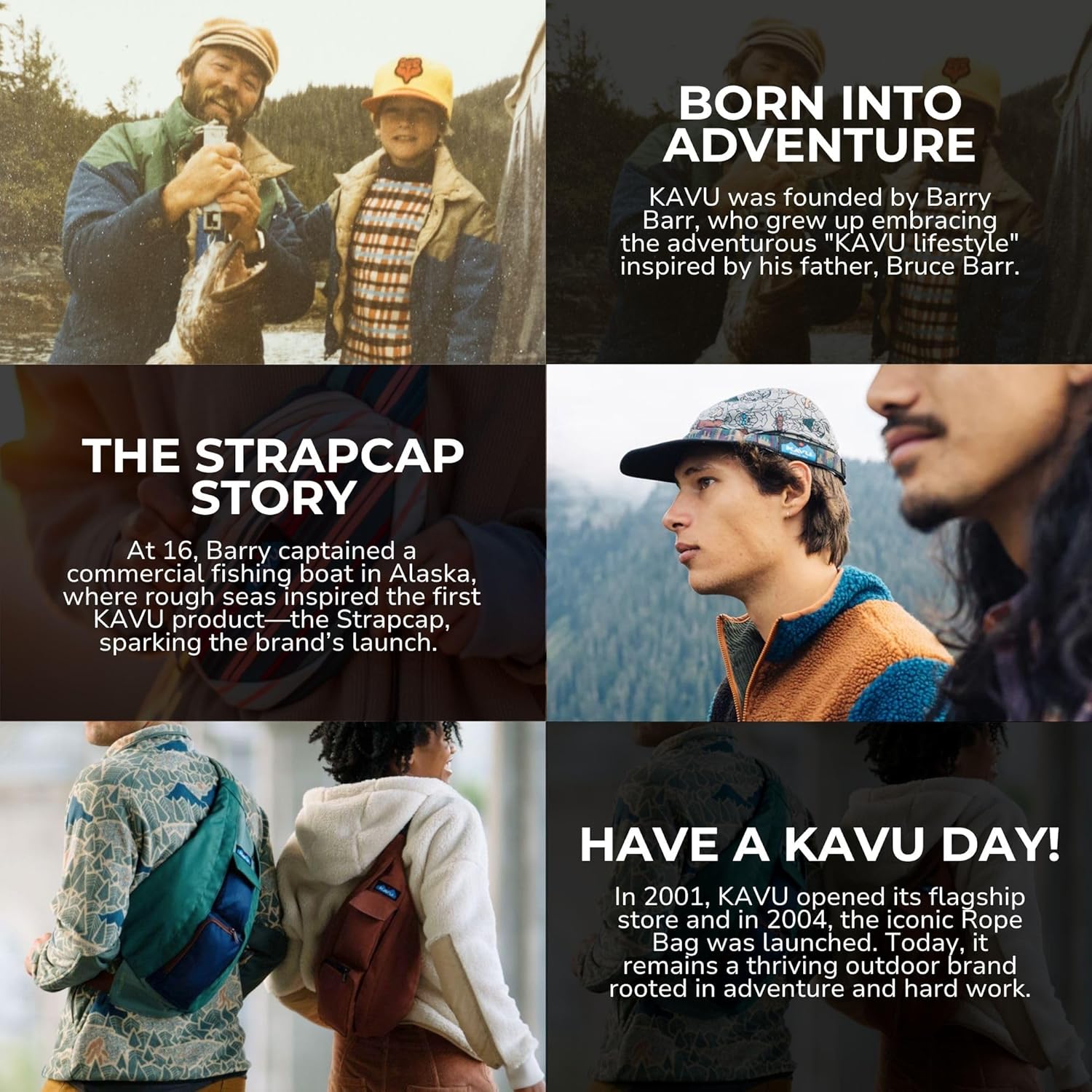 81CKjrr91jL._AC_SL1500_.jpg KAVU Original Rope Bag Sling Pack with Adjustable Rope Shoulder Strap - Image 8