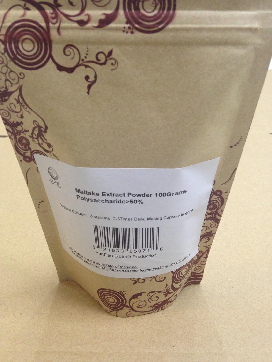 81DrDgvdJzL._AC_SL1500_.jpg MAITAKE Mushroom Grifolan Grifola frondosa/Hen of The Woods Extract Powder 100Grams, ≥ 50% Active polysaccharides