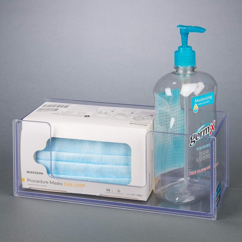 Mask Box Hand Sanitizer Holder (Wall Mount)