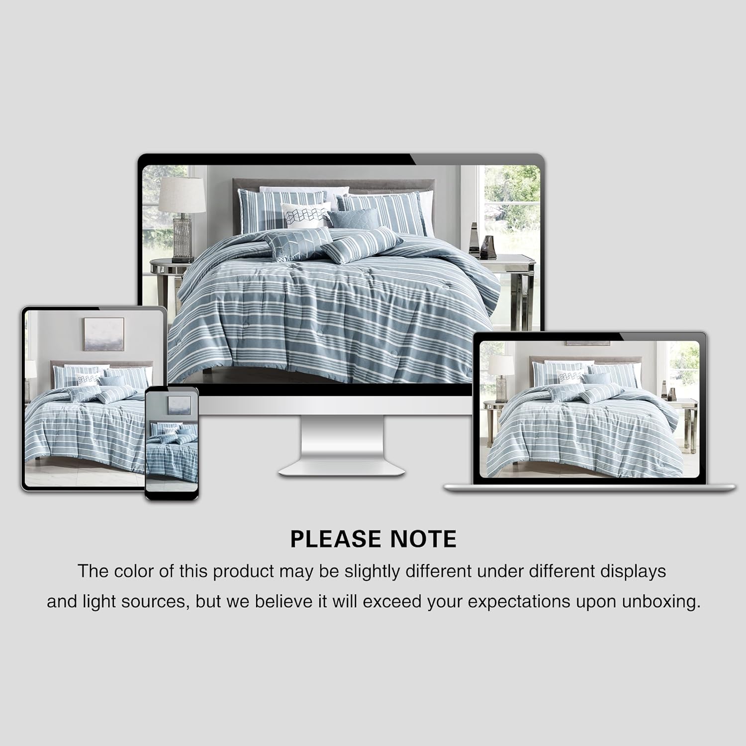 81OwJbAs7AL._AC_SL1500_.jpg ESCA 3-Piece Teige Olive Mushroom Bedspread Set King Size Reversible Green Quilt - Image 7