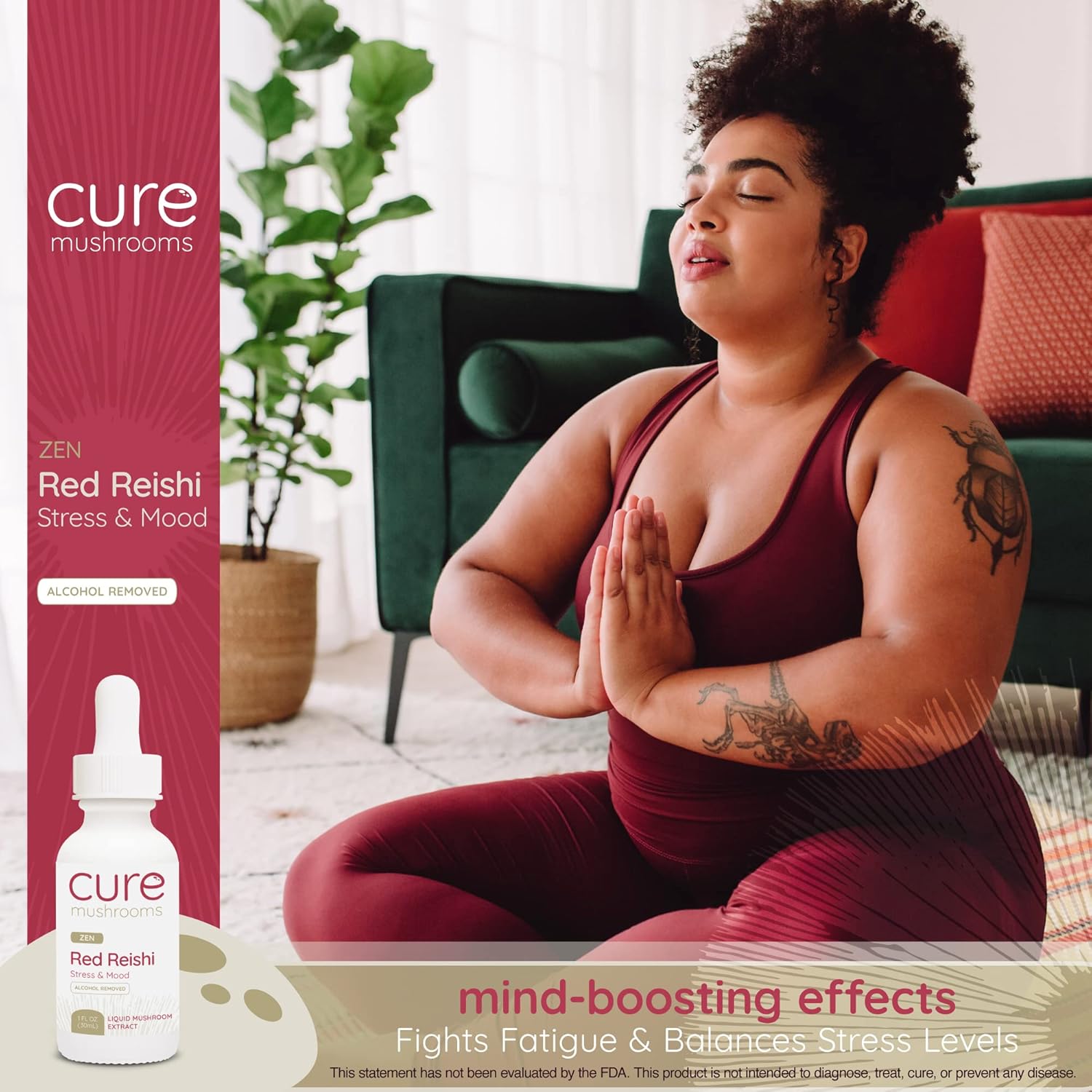 81PMI5bYKL._AC_SL1500_.jpg The Beauty Pack - Tinctures - Chaga & Red Reishi Organic Supplement Drops - Image 5
