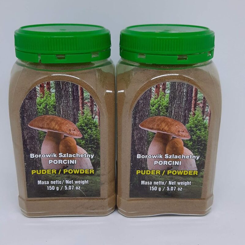 2 Pack Seweryn Dried Mushrooms Porcini Powder Borowik Shlachetny Puder 150 gr / 5.07 OZ from Poland