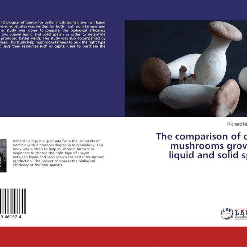 The comparison of oyster mushrooms grown on liquid and solid spawn