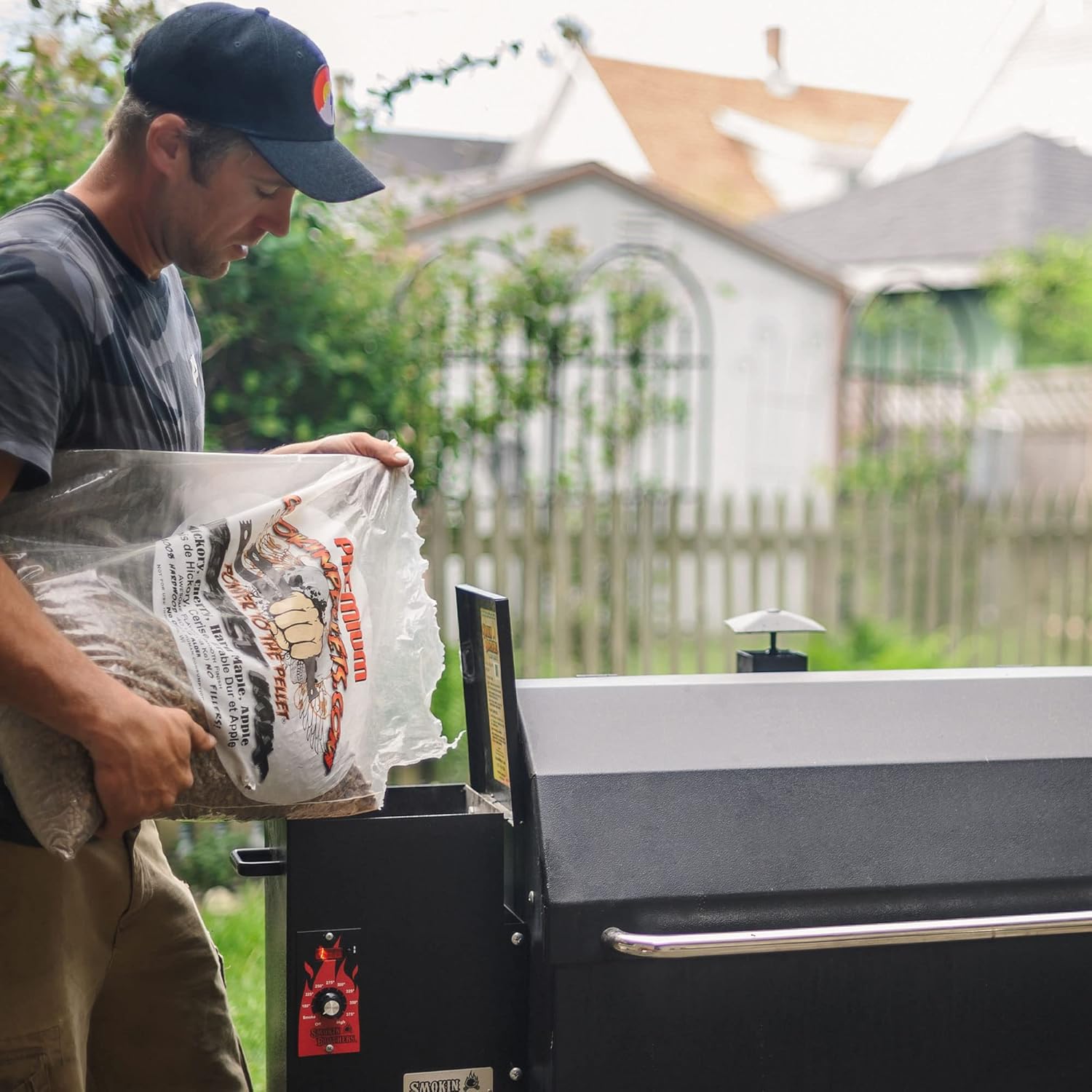 81sxphwzQqL._AC_SL1500_.jpg CookinPellets 40PM Perfect Mix All-Natural Hickory, Cherry, Hard Maple, and Apple Grill Smoker Smoking Hardwood Wood Pellets, 40 Lb Bag (2 Pack) - Image 8