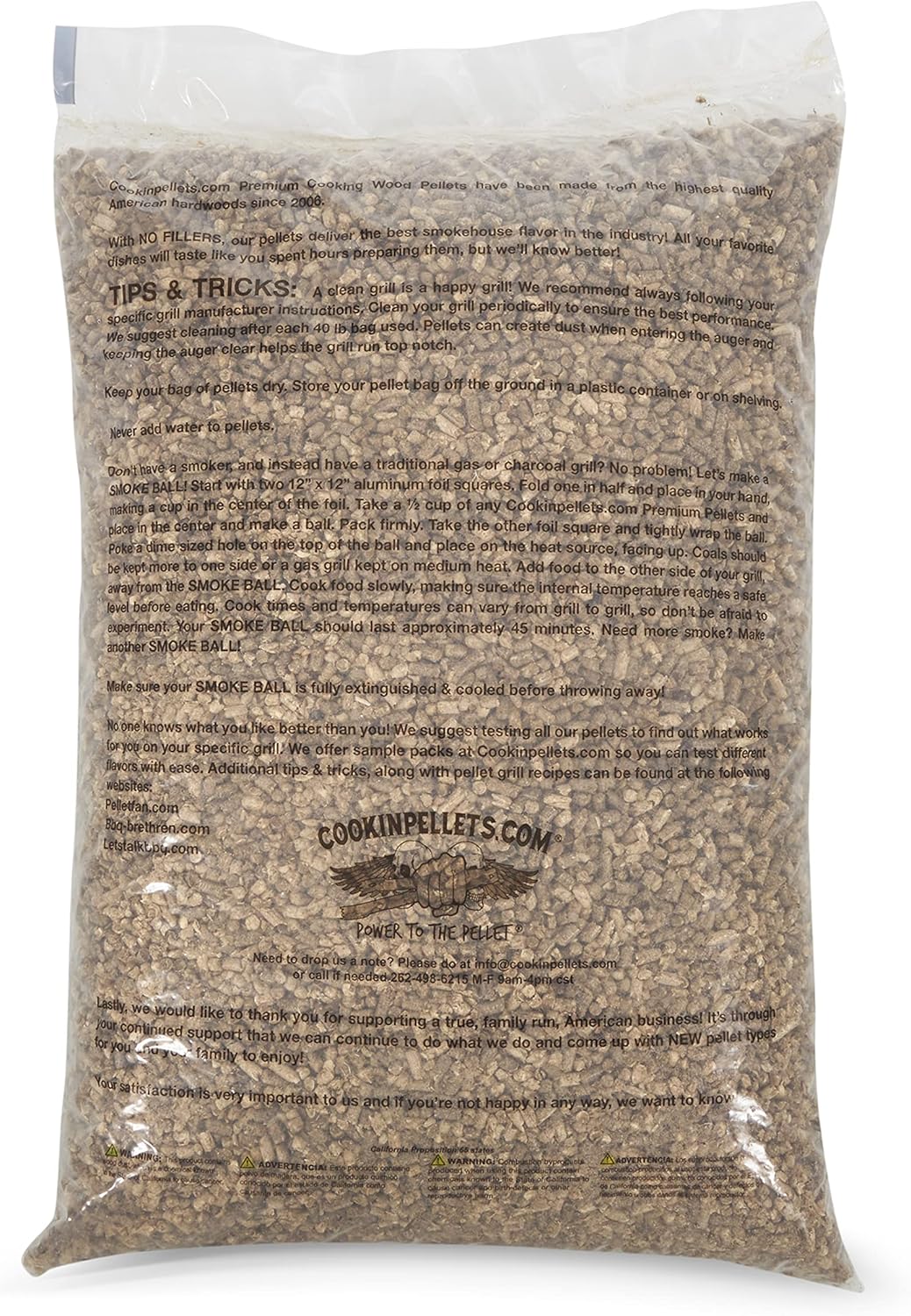 910j-kNrYVL._AC_SL1500_.jpg CookinPellets 40PM Perfect Mix All-Natural Hickory, Cherry, Hard Maple, and Apple Grill Smoker Smoking Hardwood Wood Pellets, 40 Lb Bag (2 Pack) - Image 5