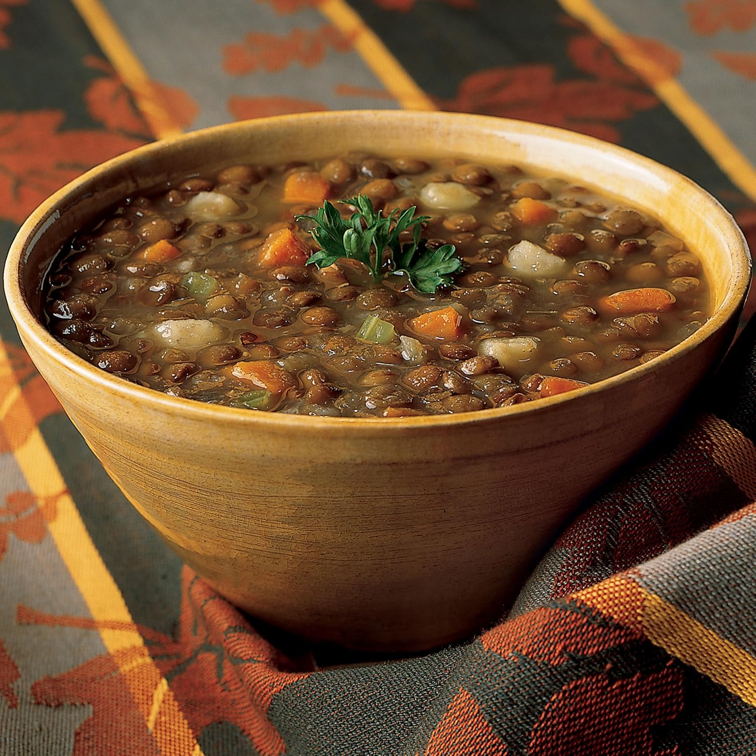 91FIFuKzG8L._SL1500_.jpg Amy’s Soup, Vegan Lentil Soup, Light in Sodium, Gluten Free, Made With Organic Green Lentils and Vegetables, Canned Soup, 14.5 Oz (12 Pack) - Image 3