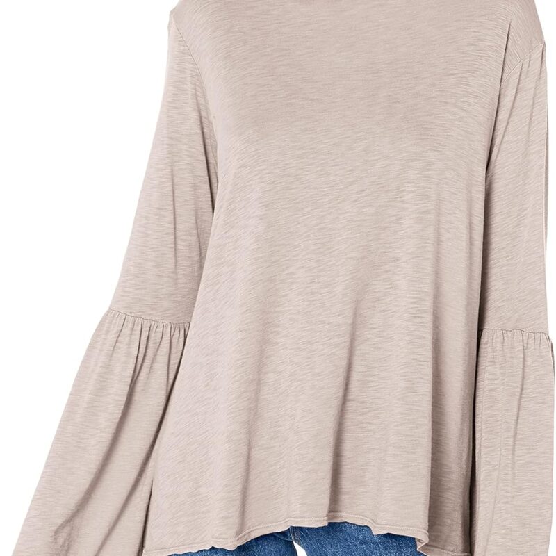 VELVET BY GRAHAM & SPENCER Women's Xena Lux Slub Shirt