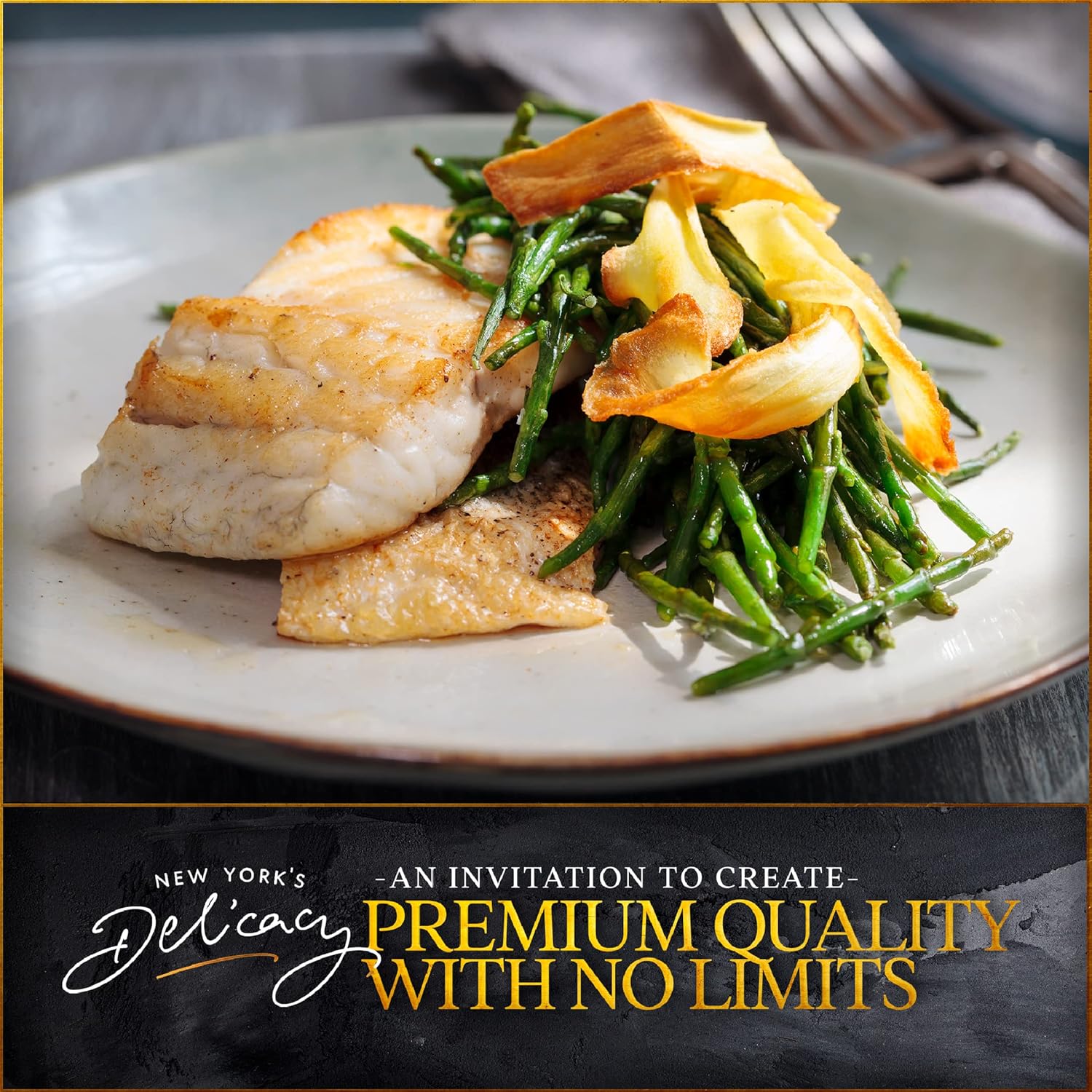 91tx68puTwL._SL1500_.jpg New York's Delicacy, Chilean Sea Bass Fillets - 9 x 6 Oz (3.38 Lb.) - Skin-On, Kosher Certified, Individually Vacuum Packed, Ready to Cook - 100% Natural, Wild Caught from the Chilean Patagonia - Image 3