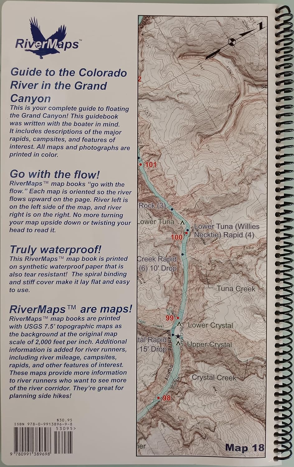 91uyH1ivBdL._SL1500_.jpg Guide to the Colorado River in the Grand Canyon: Lees Ferry to South Cove - Image 3