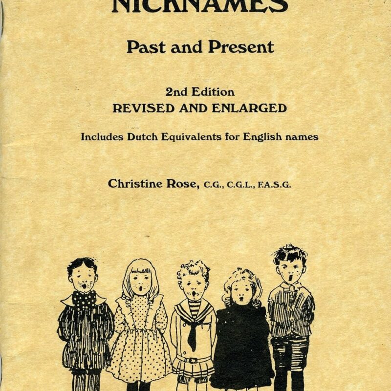 Nicknames: Past and Present