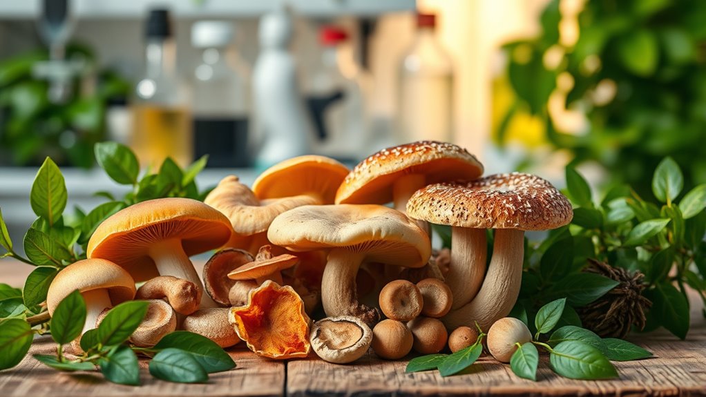 mushroom consumption cancer risk