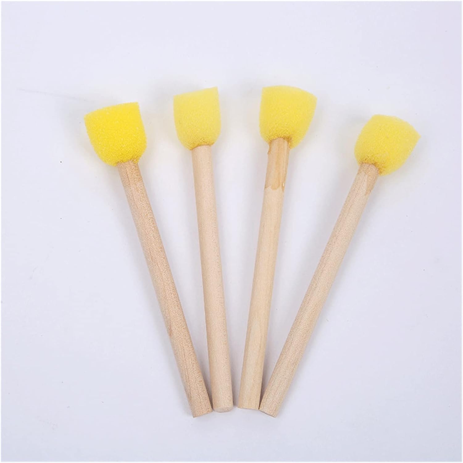 1747110767_51okQ5gdI9L._AC_SL1500_.jpg Round Wooden Handle Mushroom Sponge Stamp DIY Graffiti Tool Painting Brush Art Brush Brush (Color : A, Size : 20MM) (A 20MM) (A 15MM) - Image 7