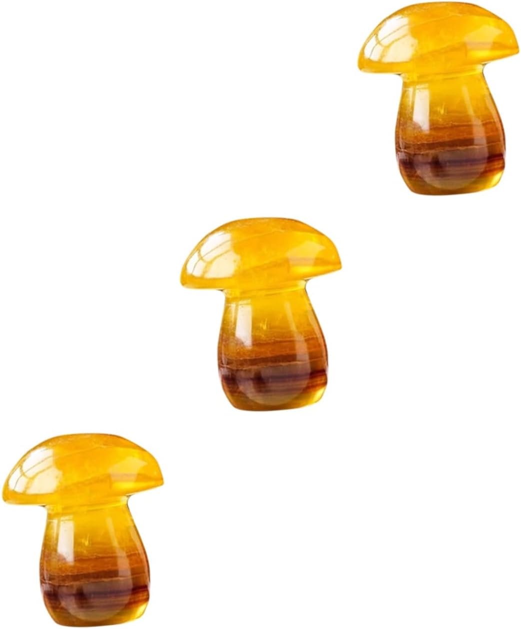 1747646043_511Nok5qiwL._AC_SL1304_.jpg 3pcs Crystal Stone Mushroom Pot Mushroom Decor Tub Mushroom Tabletop Decor Mushroom Figurines Tiny Gemstone Mushrooms Potted Plant Pot Plant Mushroom Adornment Stone Decor(3)