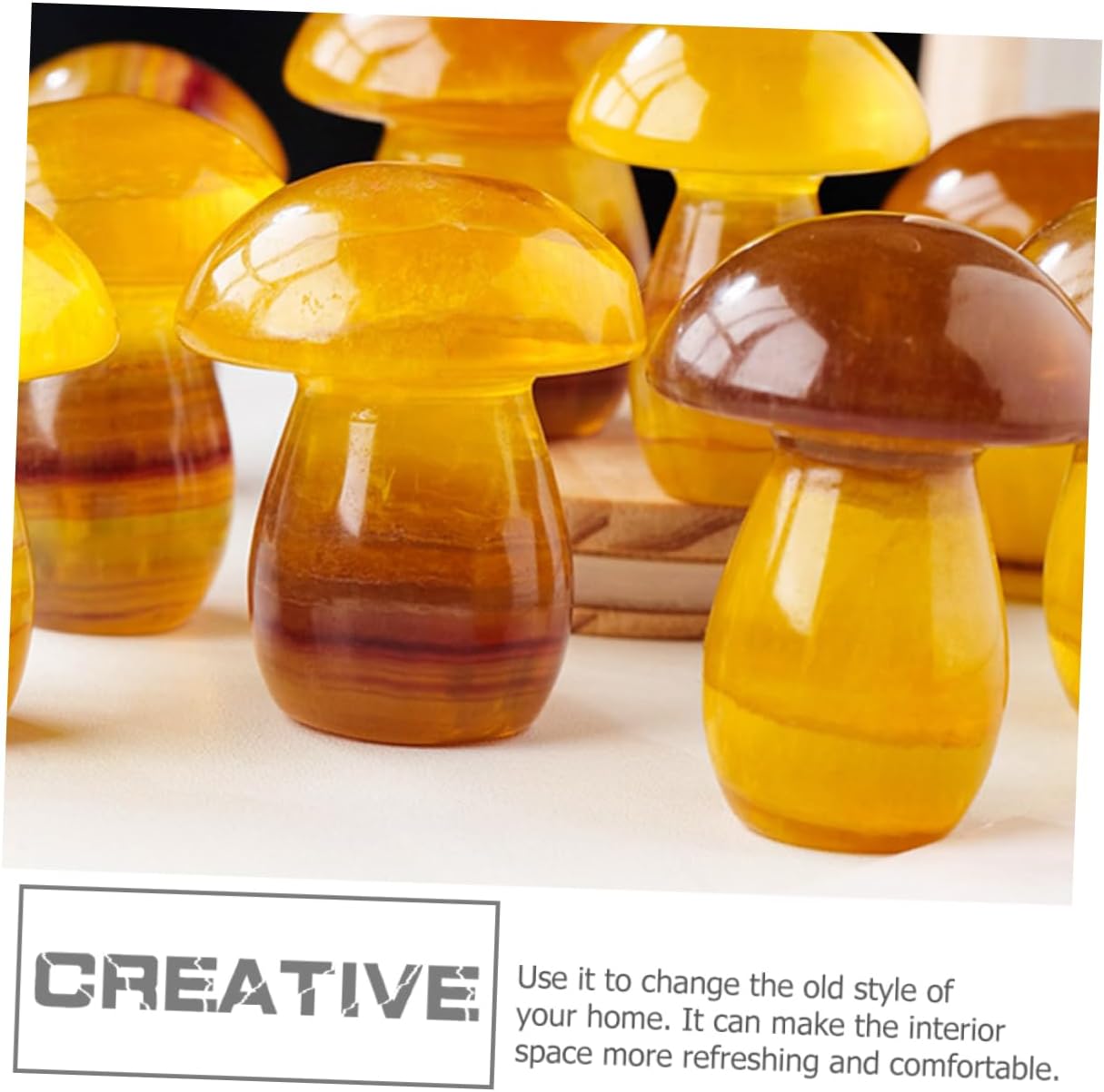 1747646059_61XcjammrlL._AC_SL1244_.jpg 3pcs Crystal Stone Mushroom Pot Mushroom Decor Tub Mushroom Tabletop Decor Mushroom Figurines Tiny Gemstone Mushrooms Potted Plant Pot Plant Mushroom Adornment Stone Decor(3) - Image 6