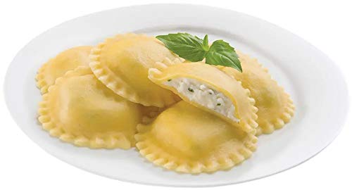 Seviroli Foods Large Round 4 Cheese Ravioli Pasta, 5 Pound -- 2 per case.
