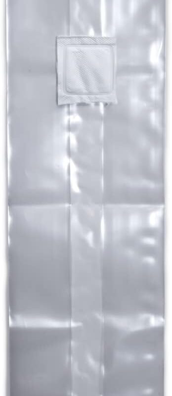10B OxoD Mushroom Grow Bag Small Polypropylene 5” x 4” x 18” 5 Micron Filter Biodegradable (100)